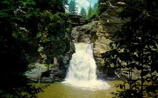 Linville Falls Western North Carolina Postcard picture