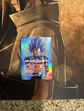 Dragon Ball Super CG Eng SSB Vegeta, Saiyan Pride BT27-001 SLR CCIC10 picture