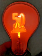 Rare Vintage Soviet Neon Glow Lamp 