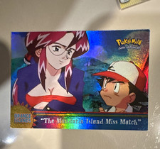 Topps Pokémon TV Animation Orange Islands OR16 Rainbow Hologram Card 1999 picture