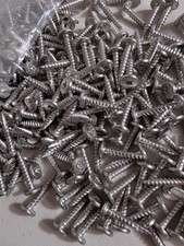 #10-13 x 1 Pancake head  Wood Screws 305 SS  (200) pack Metal Roofing Screws picture