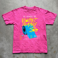 45 Years Of Violent Femmes Band Cotton Gift For Fan T Shirt Full Size S-5XL picture