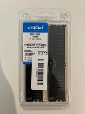 Crucial 128GB (2×64GB) DDR5-5600 CL46 UDIMM Desktop RAM Kit | CT2K64G56C46U5 picture