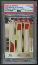 2023-24 UD Premier Seider/DeBrincat/Raymond Mega Triple Patch /15 #PM3-SDR PSA 7 picture