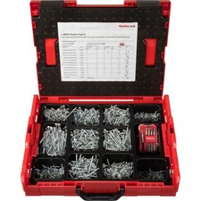 Fischer Power Fast II L-Boxx 102 Screw Set Fastening System 558739 picture