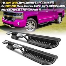 6'' Running Boards Side Step Bars For 07-18 Chevy Silverado/GMC Sierra Crew Cab picture