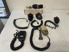 Vintage General Electric 523 Olive Green Ham Radio Microphone Lot picture