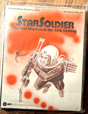 SPI Star Soldier Tactical Warfare 25th Cent (1977) Wargame w/ Map many UNPUNCHED picture