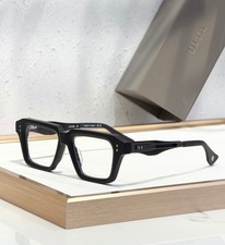 Dita DETRON DTX459 Black Square Eyeglasses Japan Thick Acetate Frame 52-17 picture