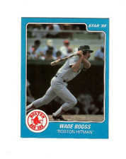 Wade Boggs 1988 Star Company Boston Red Sox GLOSSY Promo Card picture