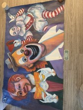 Vintage original Circus Art Hand painted Beautiful I’ve owned since 1977 picture