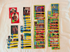 Vintage TMNT Topps Trading Card Lot 46 Cards 1989 & 1990 Movie +2 Stickers picture