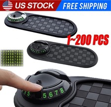 Multifunction Car Dashboard Anti-Slip Mat Auto Phone Holder & Parking Number LOT picture