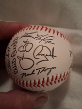 1995 Colorado Rockies Team Signed Baseball With Hall Of Famer Larry Walker. picture