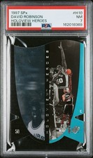 David Robinson 1997 SPx Holoview Heroes PSA 7 San Antonio Spurs H10 picture