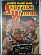 Strange Stories From Another World #2 Fawcett 1952 3.5 VG- WHITE pgs Hi-Res Pics picture