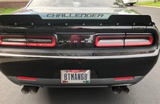 fits 2008-14  2 Piece SRT RT Dodge Challenger Wicker Bill Wickerbill Spoiler picture