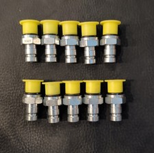 QTY 10 Parker PD361 Test Port Quick Coupling Nipple Male Diagnostic 9/16-18 picture