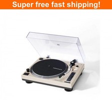 Crosley C100BT 2-Speed Bluetooth  Turntable, Champagne-NEW picture