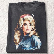 Dolly Parton Vintage Country Music Tour Dark Heather Graphic T-Shirt picture