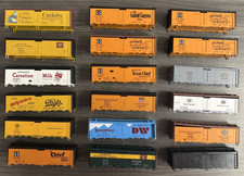 Athearn HO Lot of 18 40' Ice Bunker Reefer Shells - Various Roads WYSIWYG picture
