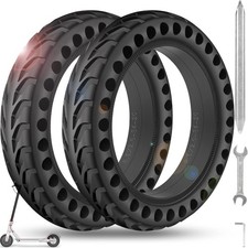 2PCS Upgrade 50/75-6.1 Electric Scooter Solid Tires 8.5x2.0 Tubeless for Gotrax picture