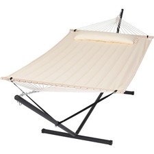 SUNCREAT Hammocks Extra Large Double Hammock 12 ft Stand picture