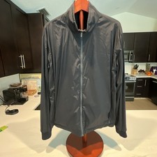 Z Zegna TECHMERINO Men's Navy Blue Full Zip Bomber Jacket XXL  Two Face picture