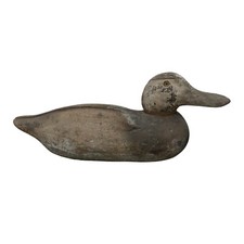 VTG Wooden Hand Carved Mallard Duck Decoy picture