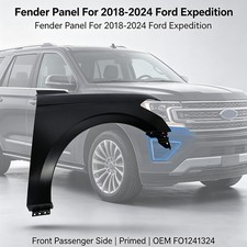 NEW Fender Panel For 2018-2024 Ford Expedition Front Passenger Side Black picture