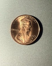 Uncirculated 1999‑D with rich red brilliance and sharp detail. A standout Mint picture