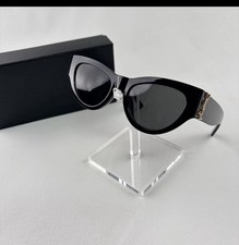 Saint Laurent Sunglasses SL M94 001 Shiny Black Frame Grey Lens picture