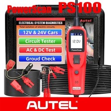 Genuine Autel PS100 PowerScan Circuit Tester Electrical 12V/24V Power Probe Tool picture