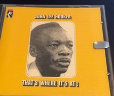 John Lee Hooker - That's Where It's At CD Promo ✨New Sealed✨ picture