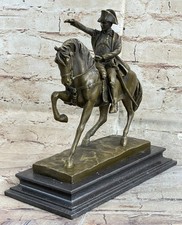 Statue Sculpture Napoleon French Style Bronze Signed Collector Edition Figurine picture