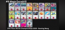 Mega Excadrill EX Deck – 2026 World Championships List Tournament Ready picture