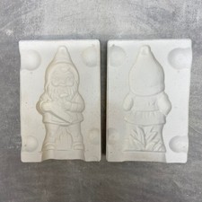 Vintage Alberta's Molds Garden Gnome Ceramic Slip Casting Mold A-64 1981 picture