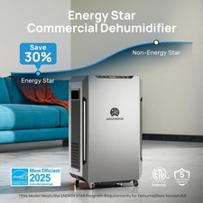 Argendon Sandidry Pro35C Commercial Home Dehumidifier Automatic Defrost Control picture