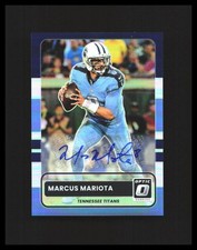 2025 Marcus Mariota Auto Panini Donruss Optic 2015 Retro #21 Tennessee Titans picture