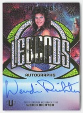2026 Topps Universe WWE Wendi Richter Legends Autographs Neon Green Vortex #/150 picture