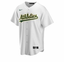 Nike MLB Oakland Athletics Khris Davis Authentic Baseball Jersey Sz M T770-FZWH picture