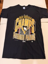 Salam Sportswear Vintage Pittsburgh Penguins T-Shirt 90's picture