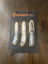 GERBER GEAR Greatest Hits 3 Piece CLIP FOLDING KNIFE SET New picture