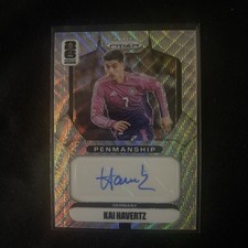 Panini Prizm FIFA World Cup Penmanship Kai Havertz Choice Prizm Auto #P-KAI picture