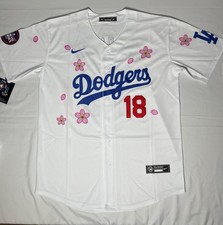 Yoshinobu Yamamoto #18 LA Dodgers 2025 Tokyo Japan Series Jersey Stitched picture