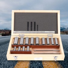 New 22 Pcs Hss Keyway Broach Set (metric) Broach B-4,5mm C-6,8mm Bushing 12-30mm picture