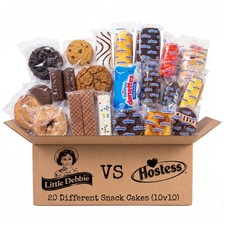 Little Debbie Vs. Hostess 20 Snack Cake Variety Sampler Including Twinkies, Zing picture