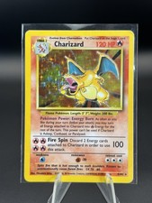 Pokémon TCG - Charizard - 4/102 - Holo - Rare - Base Set Unlimited HP picture