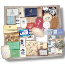 36 Vintage Hotel Motel Bar Soaps Ritz Carlton Hilton Las Vegas Travel Lot picture