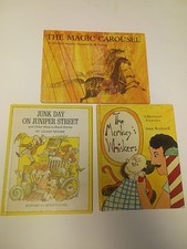 Vintage 1960s-1970s Children’s Picture Books Lot of 3 Hardcovers picture
